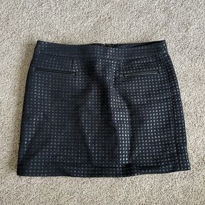 GAP black mini skirt size 4